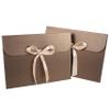 10pcs Paper Envelope Gift Bags with Ribbon Bowknot Holiday Envelope Party Gift Card Packaging Bag Wedding Presents Box for Underwear Silk Scarf Greeting Cards