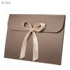 10pcs Paper Envelope Gift Bags with Ribbon Bowknot Holiday Envelope Party Gift Card Packaging Bag Wedding Presents Box for Underwear Silk Scarf Greeting Cards view 2