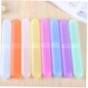 1pc Travel Toothbrush Holder Case Portable Toothbrush Dust Proof Protect Box for Business Trip Holiday Camping Random Color view 1