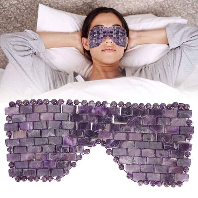 Jade Eye Mask, Jade Sleep Mask & Blindfold, Jade Eye Mask,Anti-Aging Hot or Cold Eye Mask Which is Soothing Cooling ()
