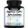 Alpha Gpc + Uridine 900mg  Powerful Nootropic for Boost Focus, Memory, Energy, Mood & Cognitive Performance  120 Vegetarian Capsules view 1