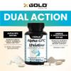 Alpha Gpc + Uridine 900mg  Powerful Nootropic for Boost Focus, Memory, Energy, Mood & Cognitive Performance  120 Vegetarian Capsules view 3