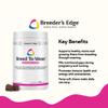Breeders Edge Breed to Wean, Prenatal and Postnatal Multivitamin for Dogs & Cats, Supports Pregnant & Nursing Moms, Supplement Provides Antioxidants Vitamins & Minerals, 100ct for Medium & Large Dogs view 3