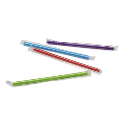 KOLORAE INDIVIDUALLY WRAPPED STRAWS - 8.25'' INDIVIDUALLY WRAPPED COLORFUL DRINKING STRAWS PERFECT FOR ANY OCCASION OR DRINKING NEEDS! - 450 COUNT