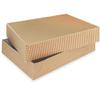 2-Piece Kraft Apparel Gift Boxes - 11 12 x 8 12 x 1 58" -25 Pack view 1