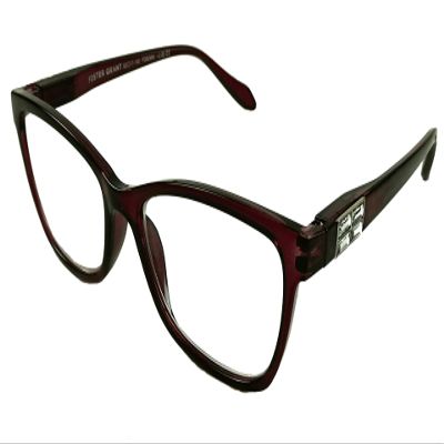 Foster Grant VRL2004 Purple Women's Reading Glasses w/Soft Case (Purple, +2.00)