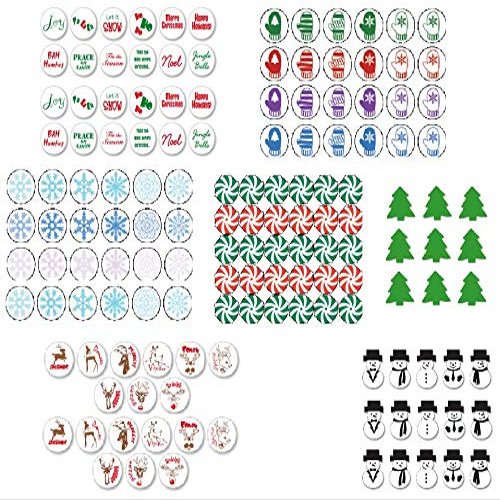 Cruzin Caps Cruzin Cap Sip Hole Cover, 7 Pkgs of 250 Caps Each, Winter Time, 1750 total