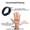 Adjustable Designer Anxiety Bracelet  Acupressure Wristband for Stress, Focus, Mindfulness, Daily Reset (large 8 in) view 4