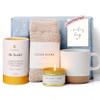 Unboxme Get Well Gift Box - USDA Organic Get Well Soon Self Care Package for Women | Fluffy Socks, Mug, Lemon & Ginger Tea Set, Sea Salt, Sage Scented Candle, Sending Hugs Card | Feel Better Basket view 1