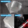 Labeol 300pcs Cellophane Bags 6X9 5X7 4X6 Cellophane Treat Bags with Ties Goodie Bag Clear Gift Bag Candy Cookie Party Favor Wraps for Packaging view 2