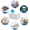 100PCS Eraser Sheets, Magic Cleaning Sponge Reusable, Thin Nano Dish Sponge Cleaner Pads Eraser Wipes for Kitchen Shoe Furniture Bathroom Shower Sink Hard-to-Reach Places view 4