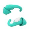 Afflatus Ear Plugs for Sleeping Noise Cancelling, 2 Pairs (S+L) Comfortable Reusable Noise Reduction Ear Plugs, Earplugs for Sleep, Snoring Light Blue view 1