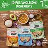 A Dozen Cousins Bone Broth Rice Variety 6pk, Ready to Eat Seasoned High Protein Rice, Clean Ingredients, Sea Salt, Classic, Spanish, Easy Side Dish, Halal, Chicken Bone Broth, Gluten Free, 8oz Packets view 3