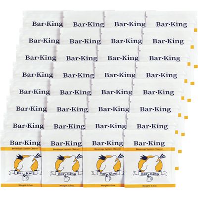 Bar-King Beer Line Cleaner - 32 Individual Cleaning Packets