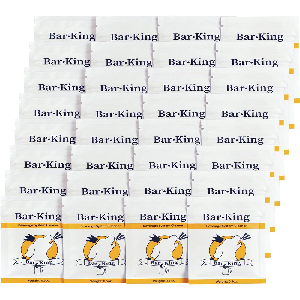 Bar-King Beer Line Cleaner - 32 Individual Cleaning Packets