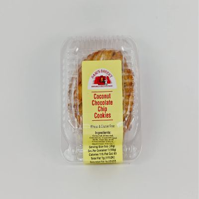 Sami's Bakery Coconut Chocolate Chip Cookies - Wheat & Gluten Free