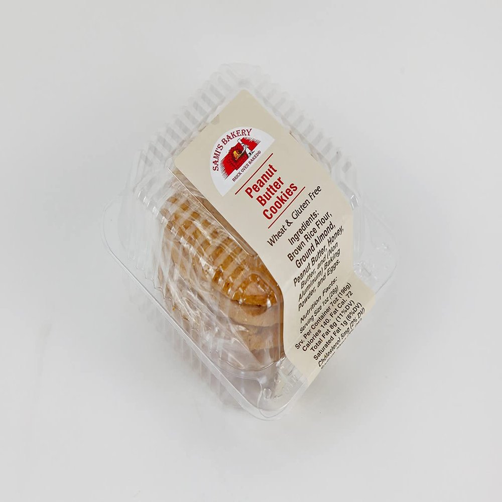 Sami's Bakery Peanut Butter Cookies - Wheat & Gluten Free