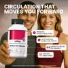 Nature's Pure Blend Organic Beet Root Powder Capsules  Beet Root Capsules & Beets Supplements for Circulation  L Arginine  Nitric Oxide Supplements  1500MG view 2