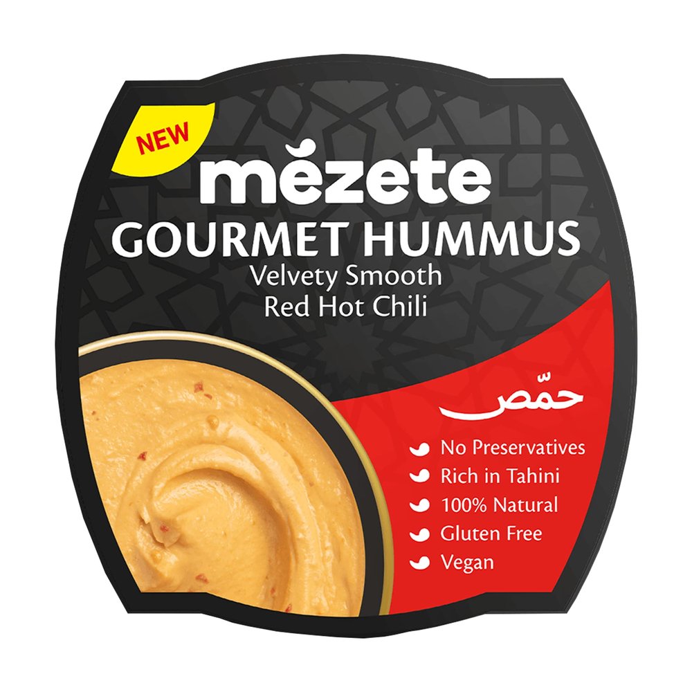 Mezete Red Hot Chilli Hummus, 215 GR