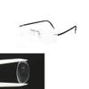 Eyeglass Nose Pads 2Pairs Anti-Slip Soft Silicone Glasses Nose Pieces Push in Pushin Replacement for Silhouette Frameless Glasses Eyeglasses Sunglasses view 3