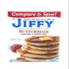 Jiffy Buttermilk Pancake & Waffle Mix 32oz - 1 box view 3