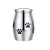 KBFDWEC 25mm Height Stainless Steel Cremation Urn-Funeral Holder Keepsake Urns-High Polished URNS for Human/Pet Ashes view 1