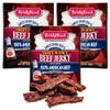 Bridgford Sweet Baby Ray's Beef Jerky Sweet N Spicy 3.25 oz Pack of 3 - High Protein Sweetened Spicy Beef Jerky for Your Dietary Preference - Ready-to-Eat Snacks for On-The-Go Snacking view 1