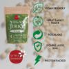 (2 PACK) NON-GMO Little Jasmine Vegan Jerky, Wasabi Flavor, Plant Based Protein, Clean Ingredients, Made in Taiwan, 7.5 oz view 4