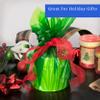 FIESTA WRAPS 200 ft Green Cellophane Wrap Roll (16 in x 200 ft) - Transparent Green Wrap for Gift Baskets, Boxes, and More view 4