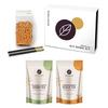DIY Gourmet Boba Kit - 2 Premium Organic Teas | Jasmine Green Tea & Assam Black Tea | 16 oz Boba | 1 Stainless Steel Straw | Teaspoon | Make The Perfect Bubble Tea Drink At Home! view 1