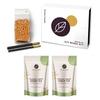 DIY Gourmet Boba Kit - 2 Bags of Premium Organic Jasmine Green Tea | 16 oz Boba | 2 Stainless Steel Straws | Make The Perfect Bubble Tea Drink At Home! view 1