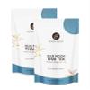 Premium DIY Boba Kit - 2 Bags of Blue Thai Tea | 16 oz Boba | 2 Stainless Steel Straws | Make The Perfect Bubble Tea Drink At Home! view 2