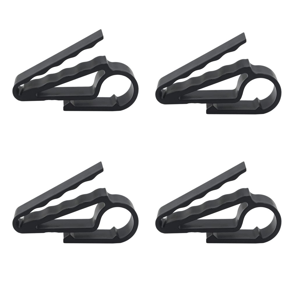Alovexiong 4 Pack Cigar Holder Cigar Clip Cigar Minder for Golfers, Golf Cart Cigar Stand Golf Cigar Holders for Men,Cigar Clip Cigar Minder for Golfers,Boat,Motorcycle,BBQ Grill,Cigar Gifts(Black)