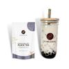 Premium DIY Boba Kit - 2 Bags of Premium Earl Grey Tea | 16 oz Boba | 2 Stainless Steel Straws | Make The Perfect Bubble Tea Drink At Home! view 3