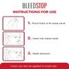 BleedStop Nosebleed Strips  Fast Acting Blood Coagulant Foam Inserts  Helps Clot Blood on Contact  Non-Stinging Sterile Hypoallergenic for Mild to Heavy Nosebleeds view 3