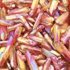 Gemstone Natural Crystal Wand Point Aura Clear Quartz Mineral specimens for feng Shui 100g view 2