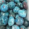 1pc Minerals Natural Blue Apatite Quartz Crystal Palm Stone for Folk Crafts 55mm view 2