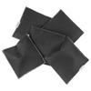 BambooMN Activated Bamboo Charcoal Odor Absorbing Moisture Eliminating Square Pouch, 100g Per Bag, 5 Bags Black view 1