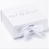 Wedding Goodies Will You Be My maid of honor? Proposal Box White - No Border Medium/Silver view 1