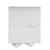Wedding Goodies Will You Be My maid of honor? Proposal Box White - No Border Medium/Silver view 2