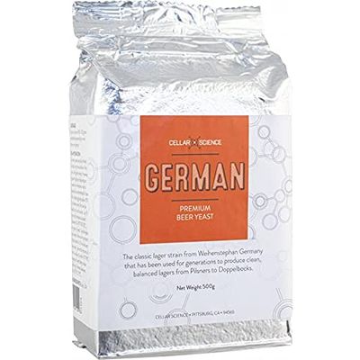 CellarScience German Dry Lager Yeast (500 g)