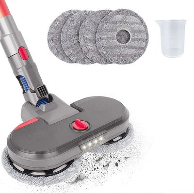 Odashen Electric Wet Dry Mopping Head Accessories for Dyson V7 V8 V10 V11 Water Tank, Mop Head, 6 Pcs Mop Pads