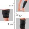 Syhood Compression Bandage Wraps for Leg, Elastic Calf Compression Sleeve Ankle Support, Adjustable Plus Size for Men and Women Stabilising Ligament, Joint Pain, Sports(6 Pieces,71 Inches) view 4