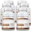 Approved Science Mushroom Complex - Support The Immune System and Cognitive Function - with Lions Mane, Chaga, Reishi, Turkey Tail, Shiitake, Oyster, and More - 6 Month Supply - Vegan view 1