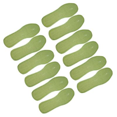 20pairs Breathable Cotton Insoles Comfortable Shoe Pads for Sweat Absorption Moisture-Wicking and Support for Men and Women for Daily Use