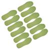 20pairs Breathable Cotton Insoles Comfortable Shoe Pads for Sweat Absorption Moisture-Wicking and Support for Men and Women for Daily Use view 1