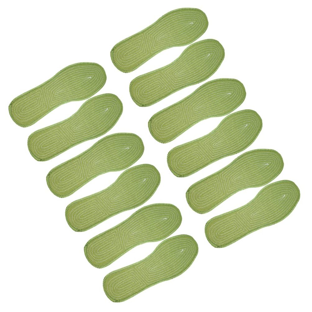 20pairs Breathable Cotton Insoles for Men and Women Absorption Shoe Pads for All Shoe Types Comfortable Foot Cushions for Sweat Reduction and