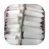 1pc Polished Obelisk Tower Natural White Selenite Crystal Points Wand for Home Decoration 100-110mm view 1