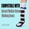 2 Pairs Replacement Sock for Air cast Walking Boot Walker Brace - Air Cam Walkers Fracture Orthopedics Boot-Liner Cast Sock 2 Pairs view 2