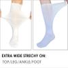 2 Pairs Replacement Sock for Air cast Walking Boot Walker Brace - Air Cam Walkers Fracture Orthopedics Boot-Liner Cast Sock 2 Pairs view 3